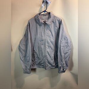 Vintage Old Navy workwear Jacket  XL fit Blue Mechanic Style Y2K